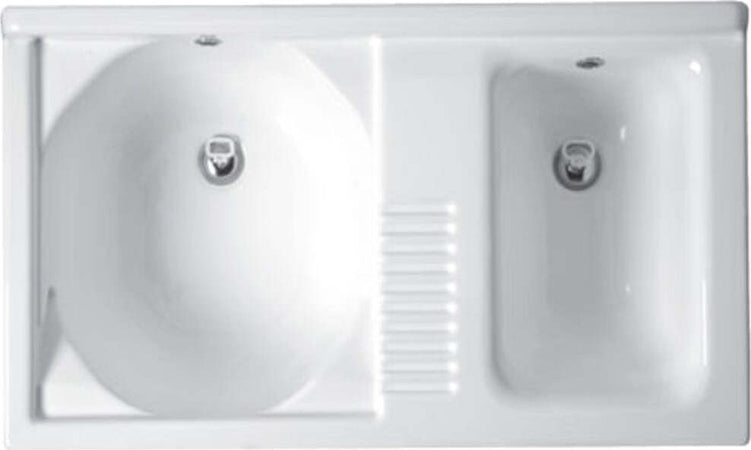 Lavatoio-Colavene-Active-Wash-Statico-100X55-Con-Cestello-e-Tavola-Lavapanni-In-Legno