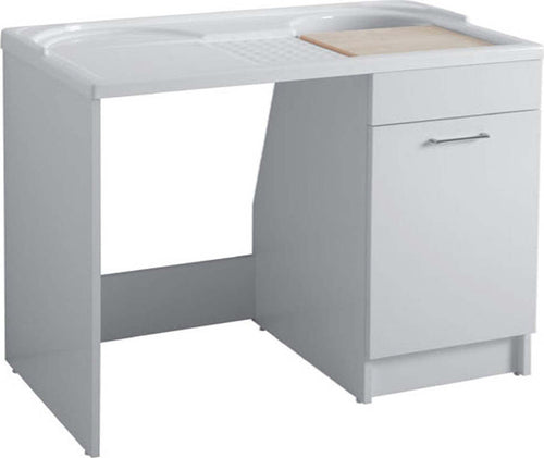 Lavatoio-Colavene-Duo-Vasca-a-Destra-106x60-Con-Cestello-e-Tavola-Lavapanni-In-Legno