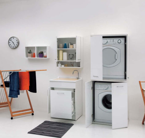 Lavatoio-Colavene-Jollywash-45X60-Con-Cestello-e-Tavola-Lavapanni-In-Legno