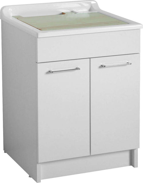 Lavatoio-Colavene-Swash-50X45-Con-Tavola-Lavapanni-In-Legno