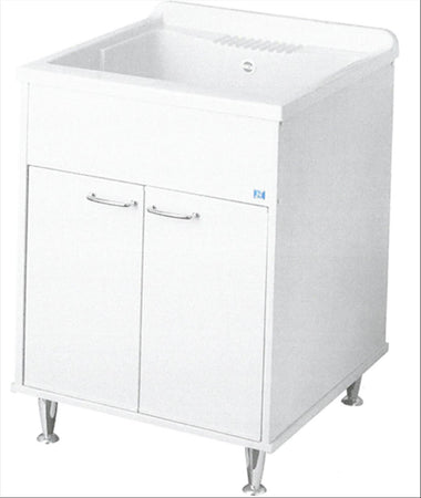 Lavatoio in Resina Con Mobile 60x50cm Casa e cucina/Bagno/Mobili da bagno/Mobiletti con lavabo Decor Space - Altamura, Commerciovirtuoso.it