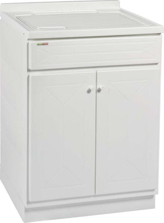 Lavatoio Lavello In Resina Doppia Singola Anta Varie Misure Mobile In Pvc Interno Esterno Bianco Casa e cucina/Bagno/Mobili da bagno/Mobiletti con lavabo Ogomondo - Martina Franca, Commerciovirtuoso.it