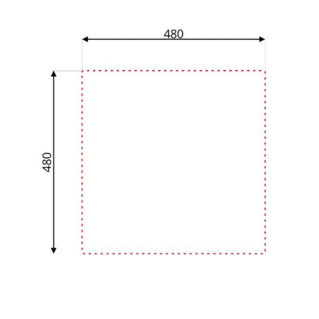 Lavello 50x50 Classic N24435AS
