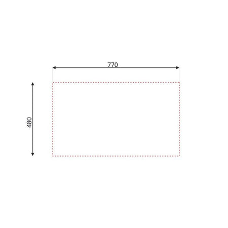 Lavello Classic 273 79x50 cm destro