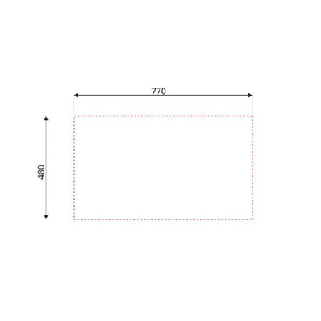 Lavello Classic 273 79x50 cm sinistro
