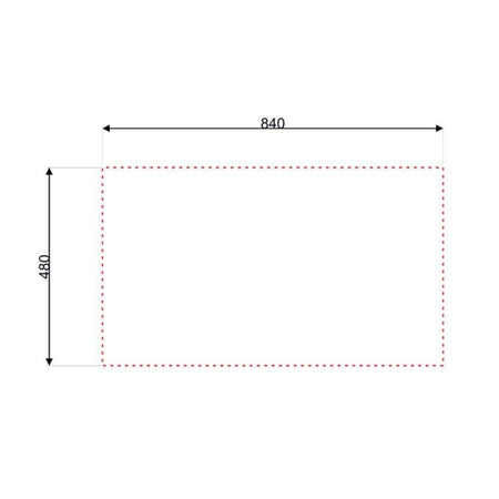 Lavello incasso cucina MP861VSX acciaio 86x50 cm una vasca e gocciolatoio sinistro