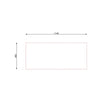 Lavello 116x50 SA138 2 vasche e gocciolatoio sinistro