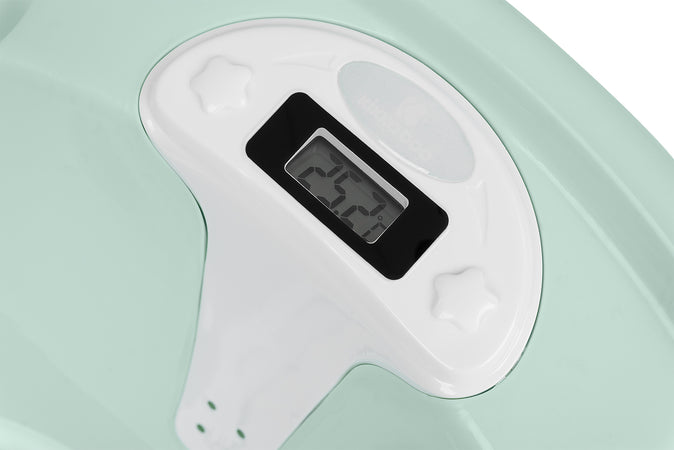 Vaschetta da bagno Kikkaboo Lavera Mint con termometro