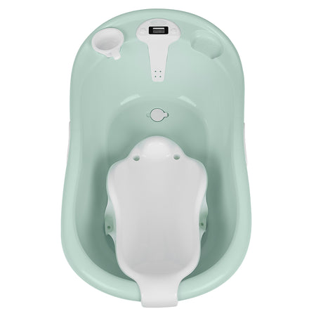 Vaschetta da bagno Kikkaboo Lavera Mint con termometro