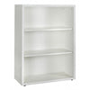 Libreria Bassa con 3 ripiani in legno da ufficio e cameretta arredamento Made in Italy