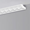 €1,10ml *** STOCK *** Pacco da 96ml di cornice decorativa in polistirene compatto XPS 55X55x2000 LD18G Eternal Parquet