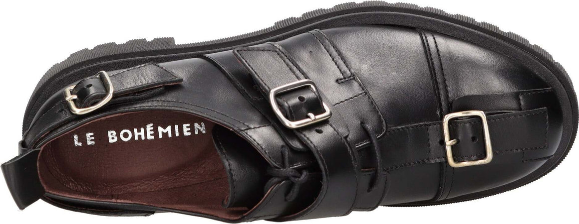 LE-BOHEMIEN-Scarpe-basse-Nero-da-donna