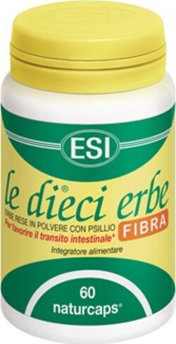 Le-dieci-erbe-fibra-integratore-alimentare-60-naturcaps-ESI