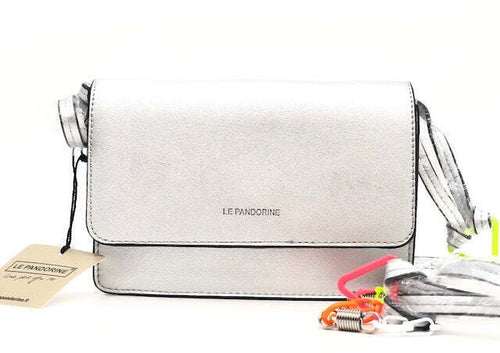 LE PANDORINE Borsetta Pin Mini Silver