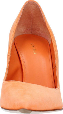 Le-Silla-Scarpe-con-Tacco-Arancio-da-donna