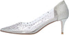 Le-Silla-Scarpe-con-Tacco-Argento-da-donna