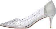 Le-Silla-Scarpe-con-Tacco-Argento-da-donna