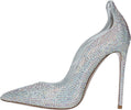 Le-Silla-Scarpe-con-Tacco-Argento-da-donna