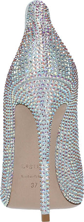 Le-Silla-Scarpe-con-Tacco-Argento-da-donna