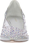 Le-Silla-Scarpe-con-Tacco-Argento-da-donna