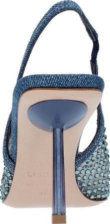 Le-Silla-Scarpe-con-Tacco-Blu-da-donna