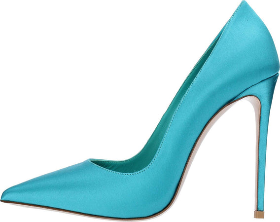 Le-Silla-Scarpe-con-Tacco-Celeste-da-donna