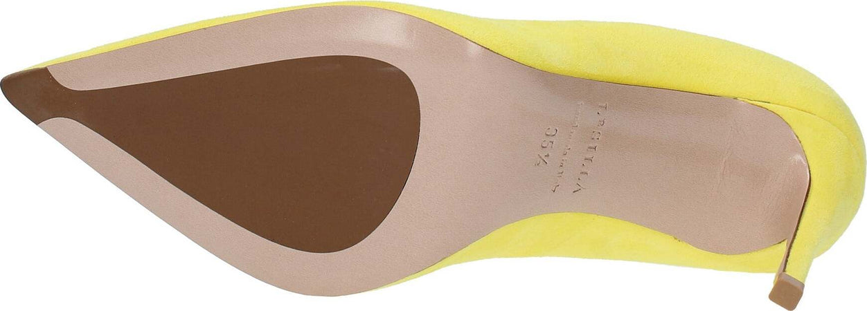 Le-Silla-Scarpe-con-Tacco-Giallo-da-donna
