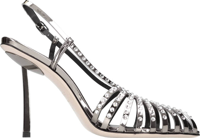 Le-Silla-Scarpe-con-Tacco-Grigio-da-donna