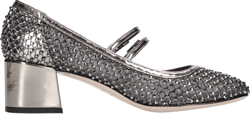 Le-Silla-Scarpe-con-Tacco-Grigio-da-donna