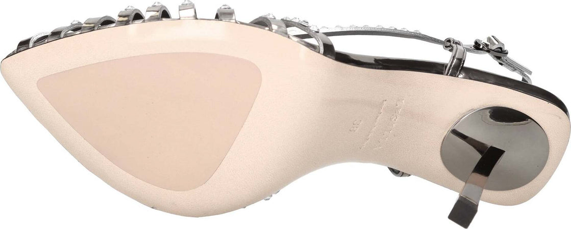 Le-Silla-Scarpe-con-Tacco-Grigio-da-donna