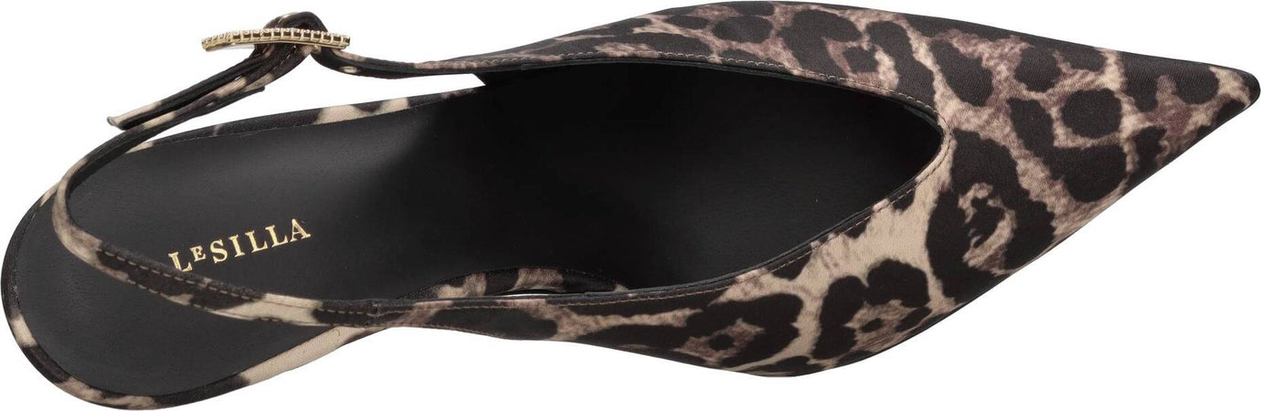 Le-Silla-Scarpe-con-Tacco-Marrone-da-donna
