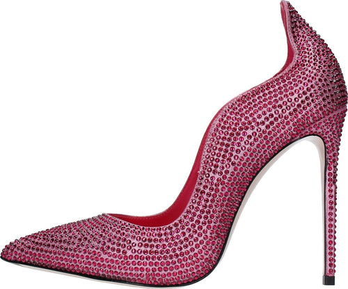 Le-Silla-Scarpe-con-Tacco-Rosa-da-donna