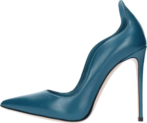 Le-Silla-Scarpe-con-Tacco-Verde-da-donna