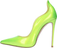 Le-Silla-Scarpe-con-Tacco-Verde-da-donna