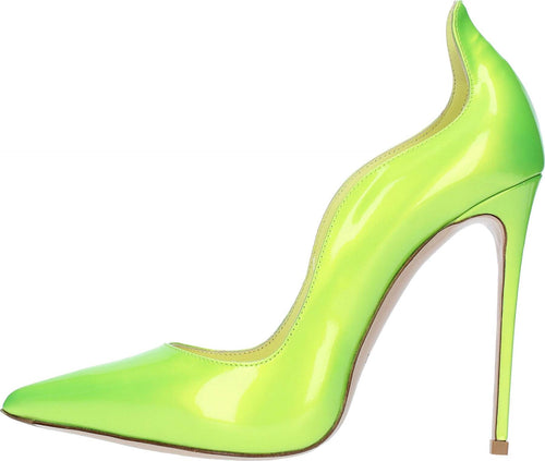 Le-Silla-Scarpe-con-Tacco-Verde-da-donna