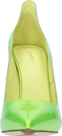 Le-Silla-Scarpe-con-Tacco-Verde-da-donna