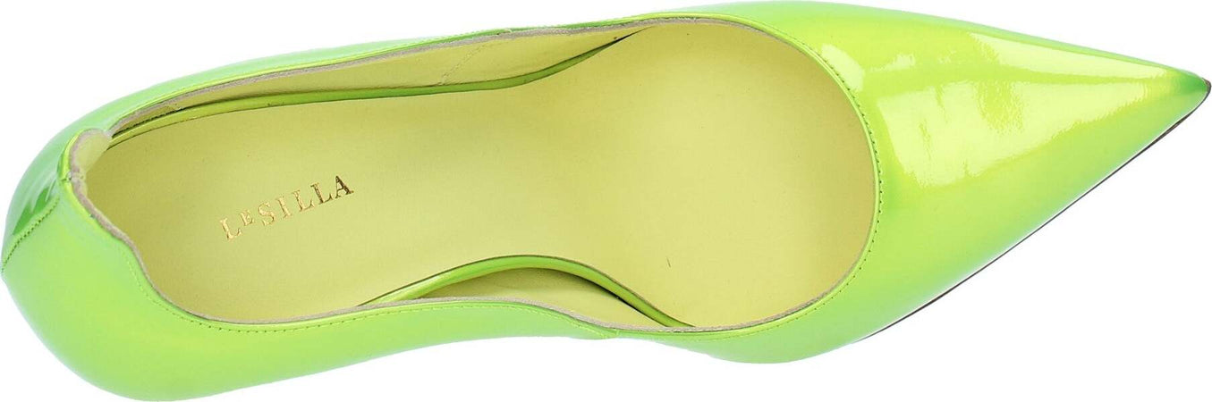 Le-Silla-Scarpe-con-Tacco-Verde-da-donna
