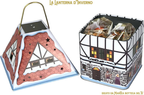 Le Tisane di Natale in Lanterna Tealight Alimentari e cura della casa/Caffè tè e bevande/Tè e tisane/Infusi e tisane alle erbe MariTea bottega del Tè - Lodi, Commerciovirtuoso.it