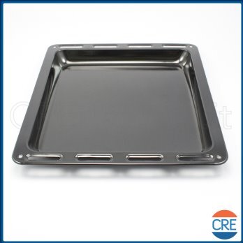 Leccarda-Smaltata-Rettangolare-per-Forno-Rosto-Titanium-35-G10092