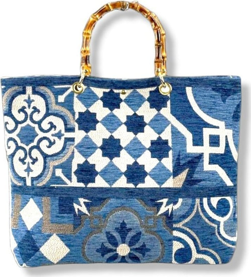 LECLAF-|-Borsa-damascata
