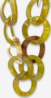 Leclaf Collana Verde Lunga Donna a Catena Collana in Resina Nichel Free Lunghezza 90cm Moda/Bijoux a piccoli prezzi/Collane/Collane a catena You Store - Messina, Commerciovirtuoso.it