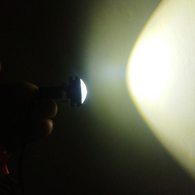 Luci Led Diurne Retromarcia Eagle Eyes bianco ghiaccio 6000K 12V occhi di gatto DRL