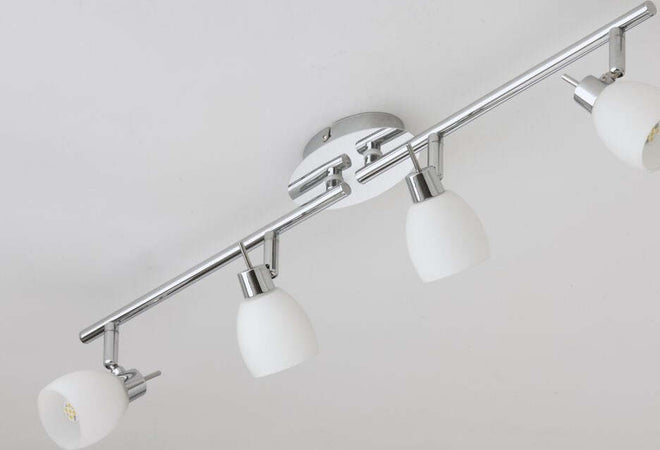 LED-soffitto-luce-cromo-4-x-2,-2W-caldo-Weio-Prisma-2882-048-[Classe-di-efficienza-energetica-A]