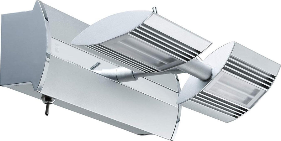 LED-spotlight-1x(2x6W),-linear-230V,-Chrome-matt