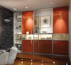 LED-spotlight-1x(2x6W),-linear-230V,-Chrome-matt