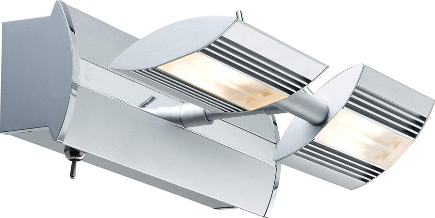 LED-spotlight-1x(2x6W),-linear-230V,-Chrome-matt