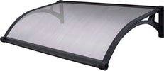 LEDDY---pensilina-porta-ingresso-in-policarbonato-fotovoltaica-con-led-100x120-Opaco-Milani-Home