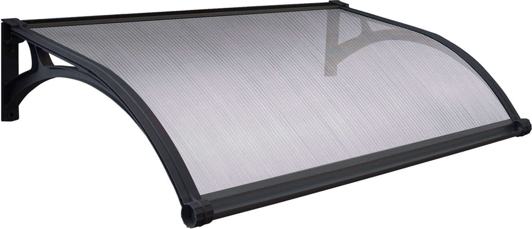 LEDDY---pensilina-porta-ingresso-in-policarbonato-fotovoltaica-con-led-100x120-Opaco-Milani-Home