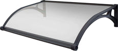 LEDDY---pensilina-porta-ingresso-in-policarbonato-fotovoltaica-con-led-100x120-Semitrasparente-Milani-Home