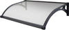 LEDDY - pensilina porta ingresso in policarbonato fotovoltaica con led 100x120 Semitrasparente